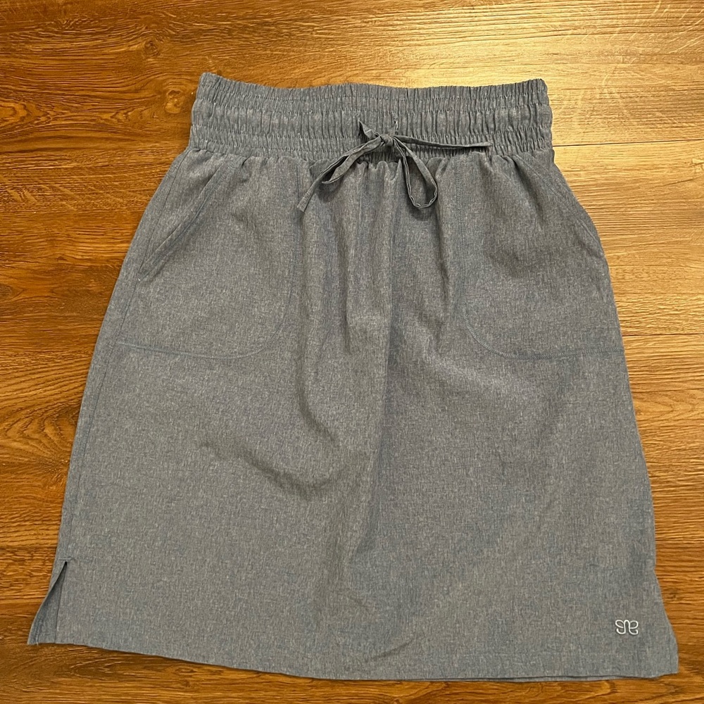 Albion away skirt in Chambray blue